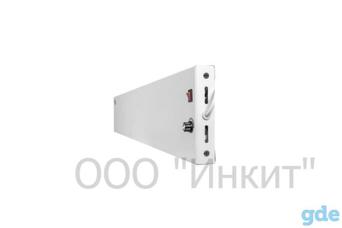 Отопительный плинтус с терморегулятором на 250 Вт, белый, фотография 2