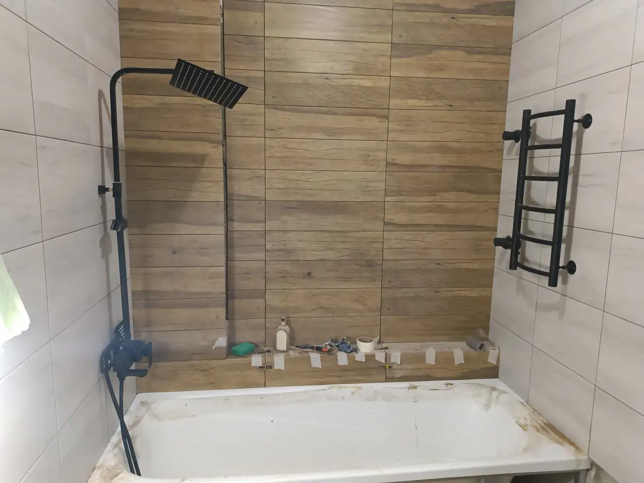 Укладка керамической плитки, фотография 12