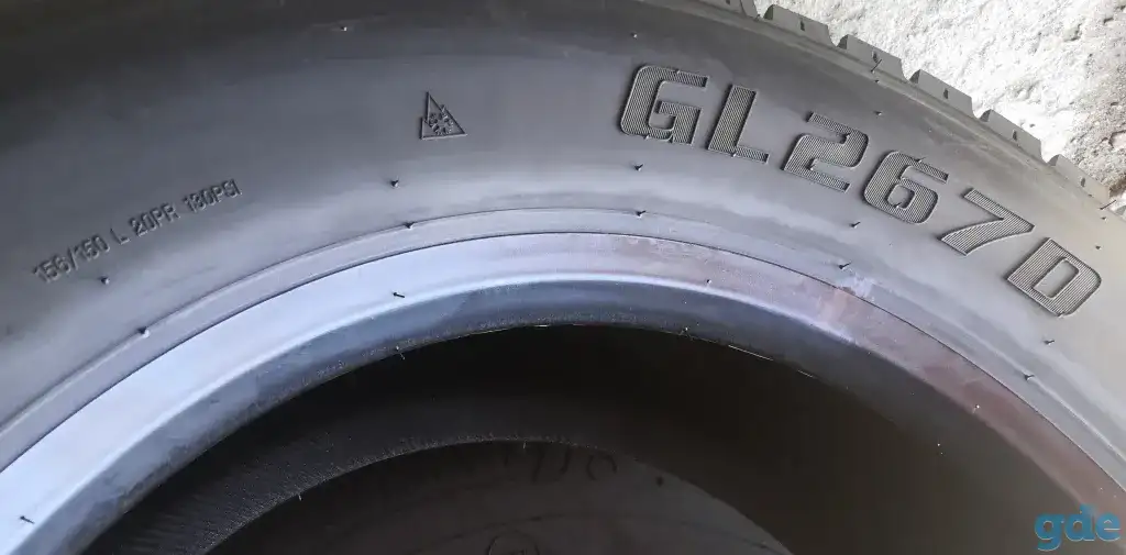 Грузовая шина 315/70 R22.5 Advance GL 267D на ведущую ось 160К M+S 20PR, фотография 4