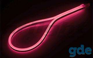 Гибкий неон ARL-CF2835-Classic-220V Pink (26x15mm), фотография 1