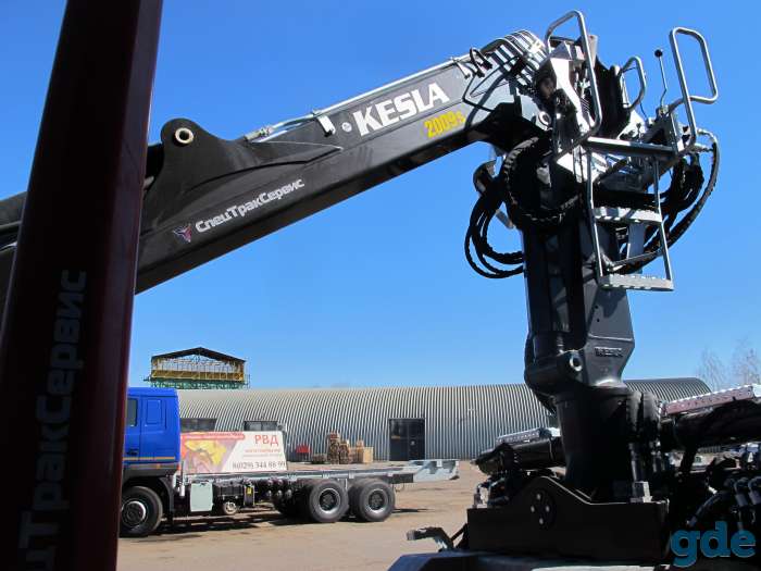 Сортиментовоз Volvo FMX с манипулятором Kesla 2009s, фотография 3