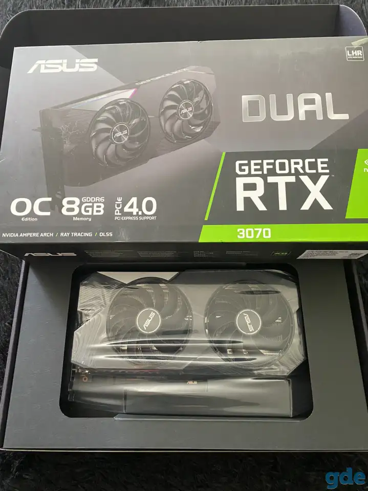 Видеокарта ASUS DUAL GeForce  RTX 3070, фотография 1