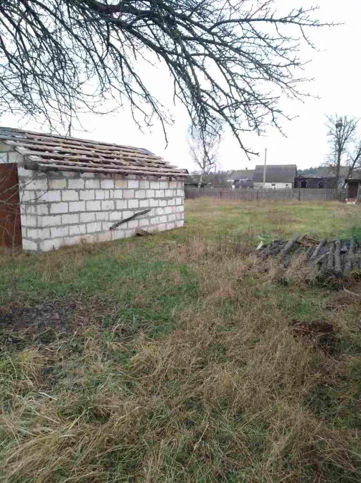 Продам участок в Микашевичах с недостроенным домом и гаражом, фотография 7