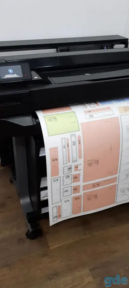 Принтер / Плоттер цветной HP Designjet T520 24 / 36, фотография 7