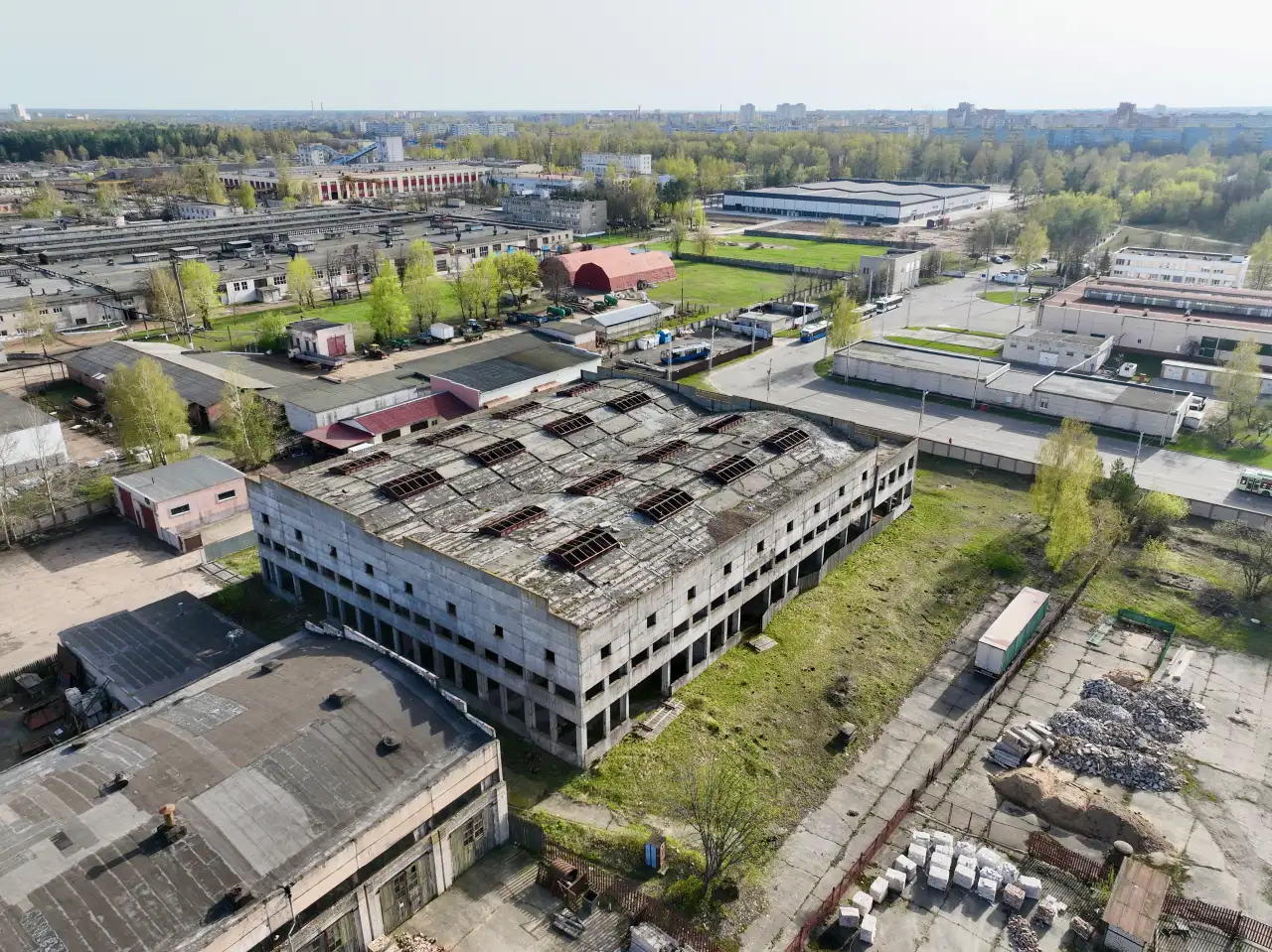 Продажа здания 3775 м2 под производство, склад, логистический центр в Бобруйске, фотография 3