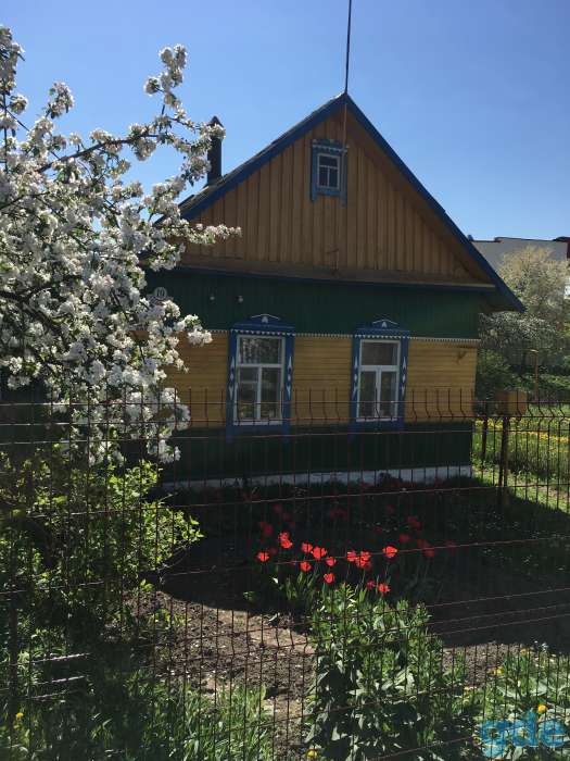 Деревянный дом в центре Толочина, 1-й переулок Островского, 19, фотография 1