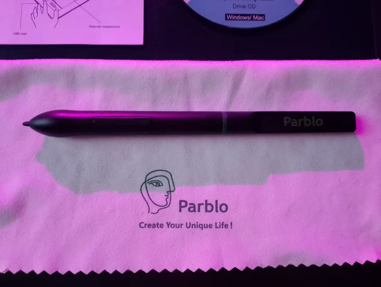 Графический планшет для рисования Parblo A610 S, фотография 6