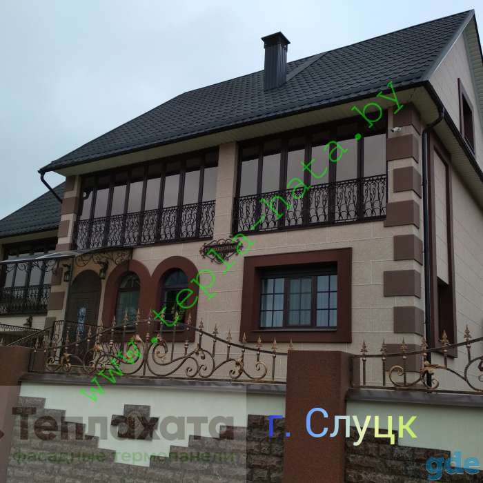 Утеплитель. Фасадные термопанели Тепла Хата.Готовый фасад, фотография 5