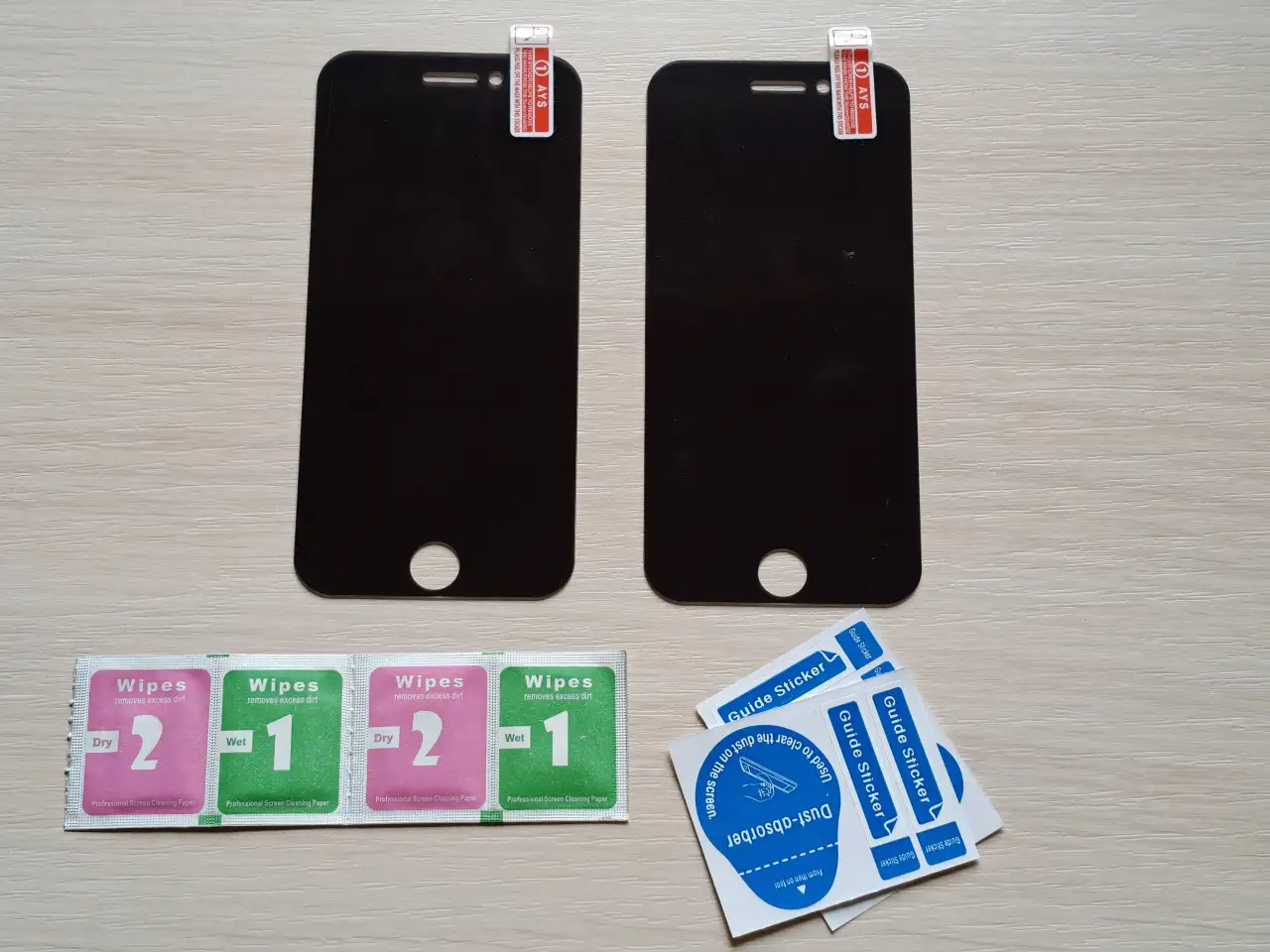 Защитные стёкла для iPhone 6  оригинальная коробка, фотография 4