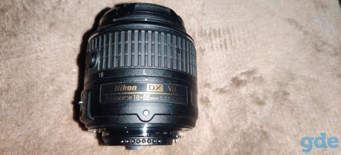 зеркальный фотоаппарат NIKON D5300 с объективом KIT 18-55 VR., фотография 4