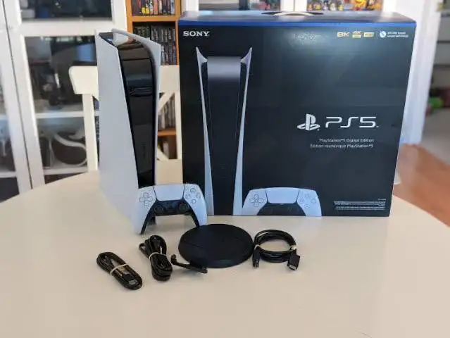Совершенно новая версия консоли Sony Playstation 5 на диске, фотография 1