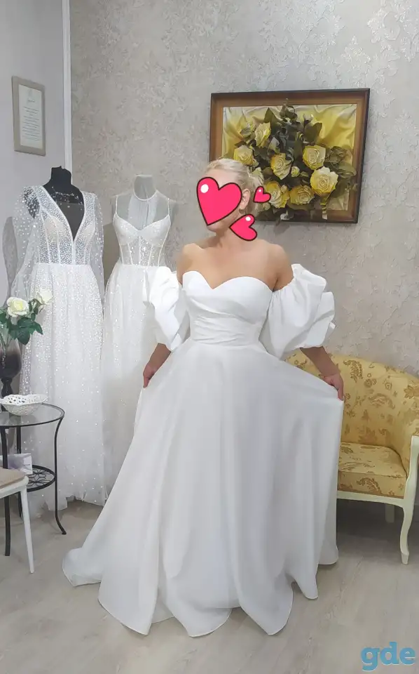 Продам шикарное свадебное платье, фотография 4