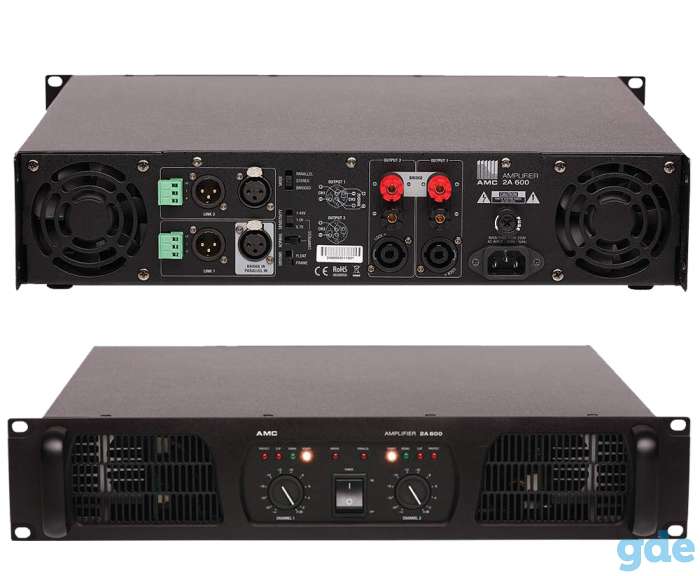 Усилитель мощности AMC 2A 600, фотография 1