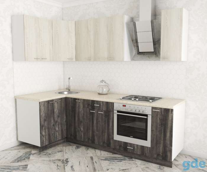 Готовая КУХНЯ ХоумЛайн Луиза Люкс угловая, фотография 4