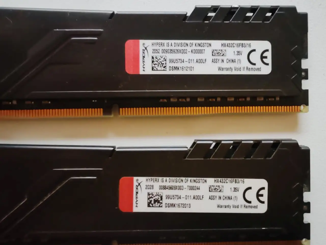 Оперативная память HyperX Fury 16GB DDR4 PC4-25600, фотография 1