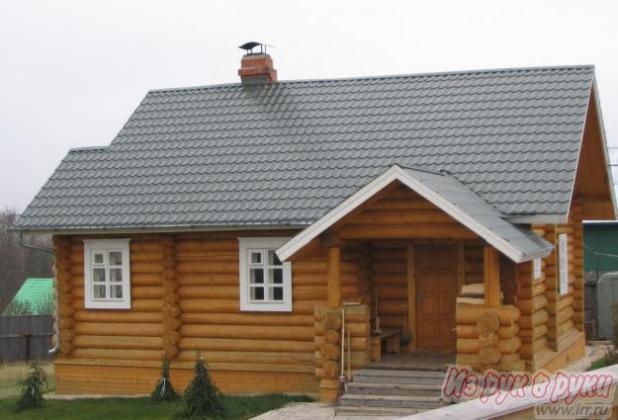 срубы домов и бань, фотография 1