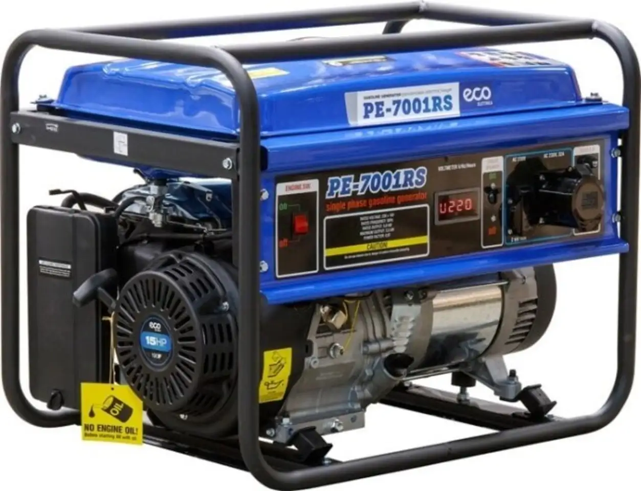Бензиновый генератор eco pe-7001rs, фотография 1