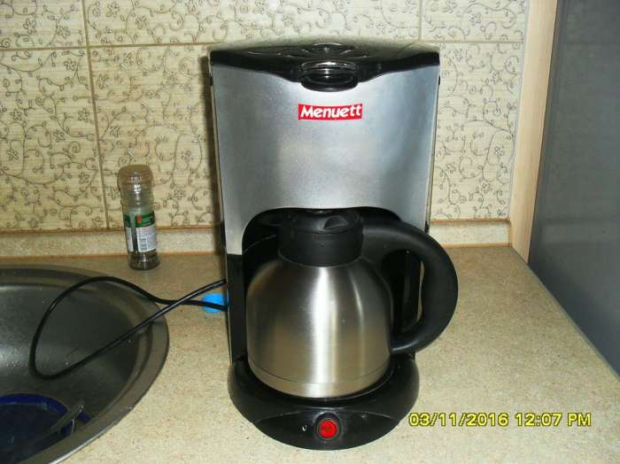 Кофеварка Menuett 230 B 800Вт. Швеция., фотография 1