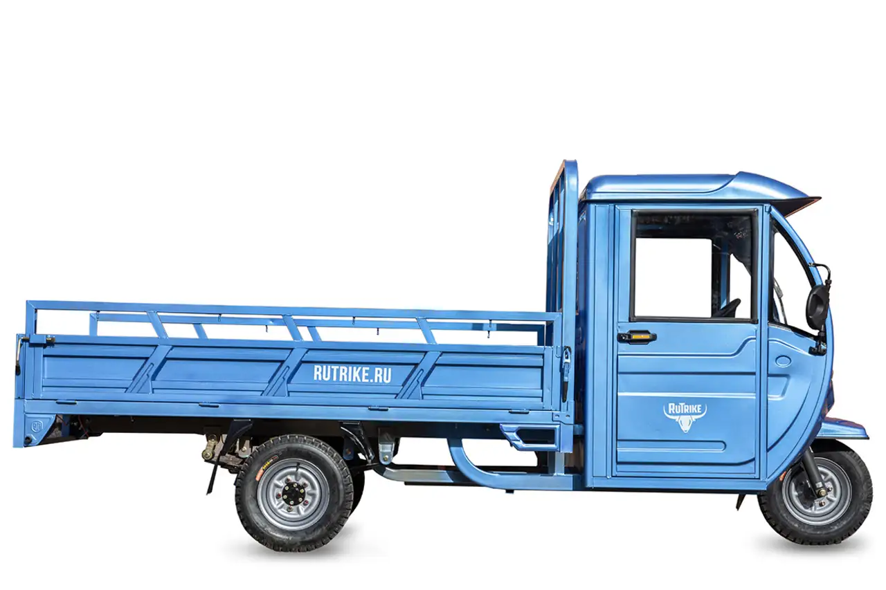 Грузовой электротрицикл rutrike фактор 2600 60v2000w, фотография 2