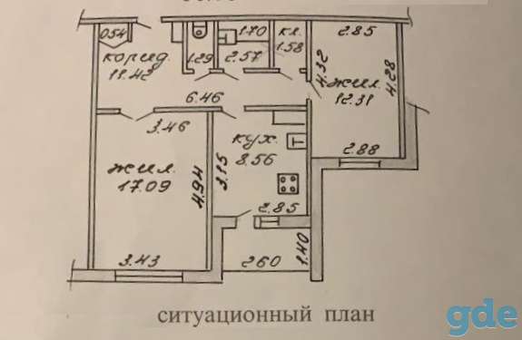 Продаётся 2-комнатная квартира, улица Рокоссовского, 100, фотография 12
