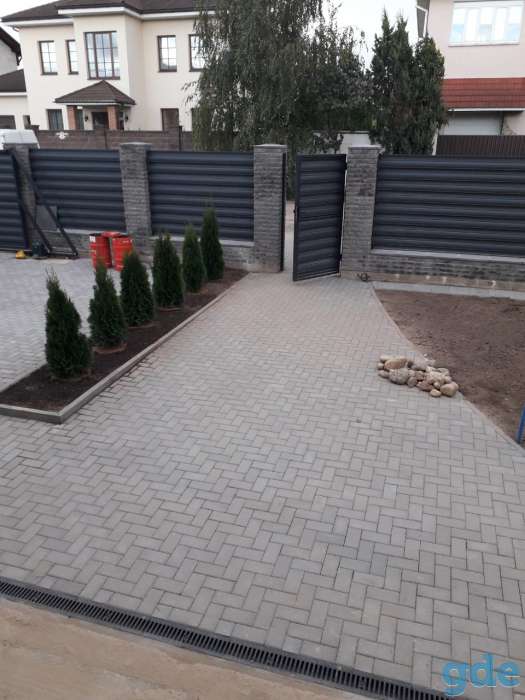 Укладка тротуарной плитки, фотография 4