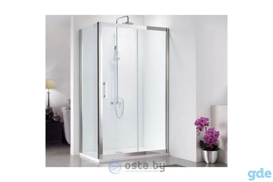 Новый душевой уголок Bravat 1131(bs120.3100A) с поддоном 120-80, фотография 1