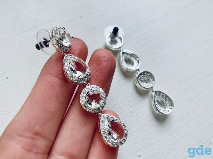 Серьги «Zara» (новые) 5,5см, фотография 8