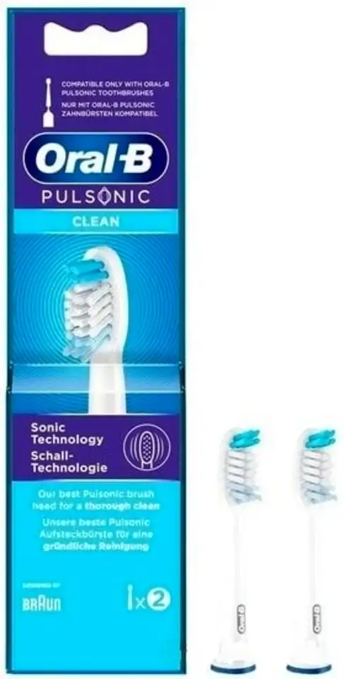 Сменная насадка oral-b pulsonic clean sr32-2, фотография 1