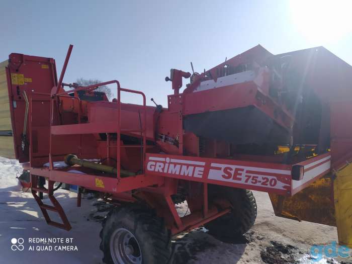 Продаётся однорядный картофелеуборочный комбайн Grimme SE75-20, фотография 3