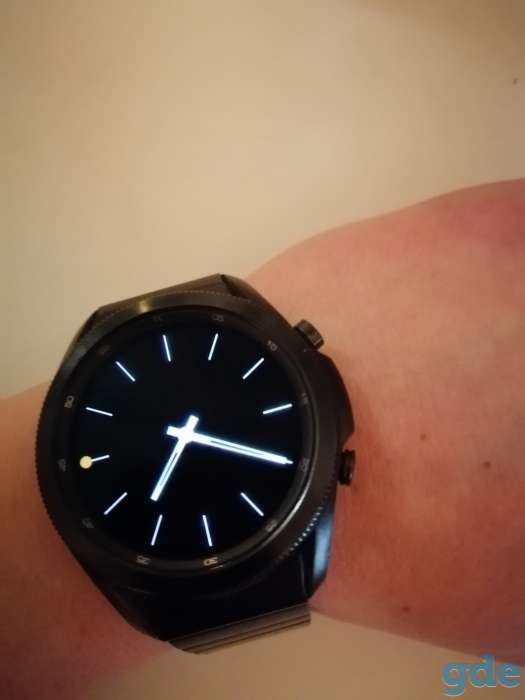 продаю смарт часы БУ месяц состояние идеал Samsung Galaxy Watch 3 45mm Титан, фотография 5