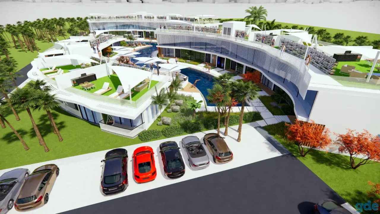 Самый ожидаемый проект для инвесторов /Северный Кипр на Лонг Бич, 100 м от моря, квартиры 2+1 от 90 000 фунтов, фотография 4