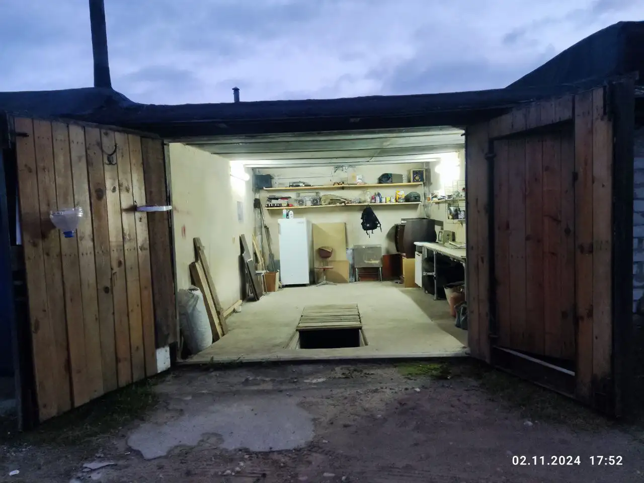Гараж с подвалом 47 м.кв., Жодино, ул. Янтарная 4, фотография 1
