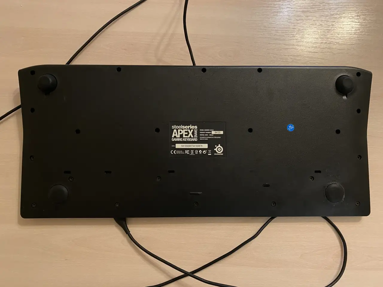 Клавиатура steelseries apex gaming keyboard  64121, фотография 6