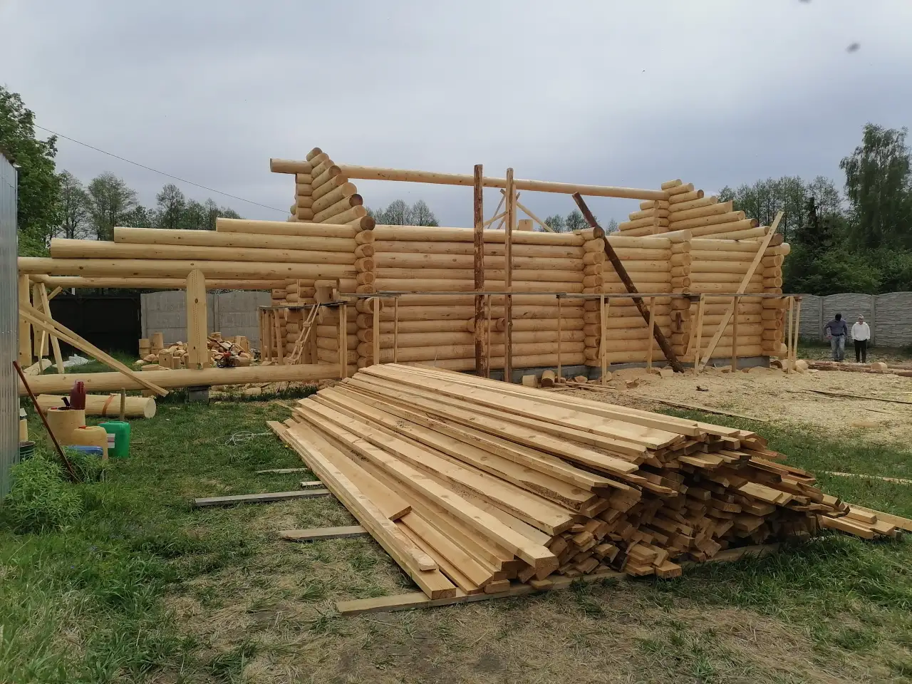Срубы из рубленного  бревна под ключ, фотография 3