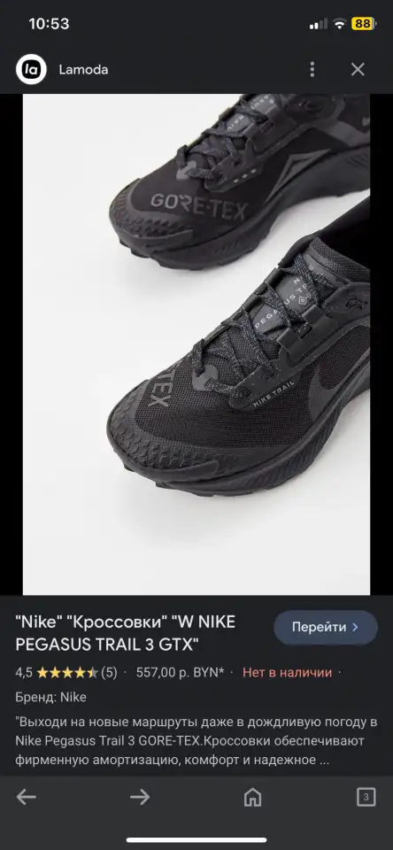 Мужские кроссовки Nike Gore-Tex, фотография 1