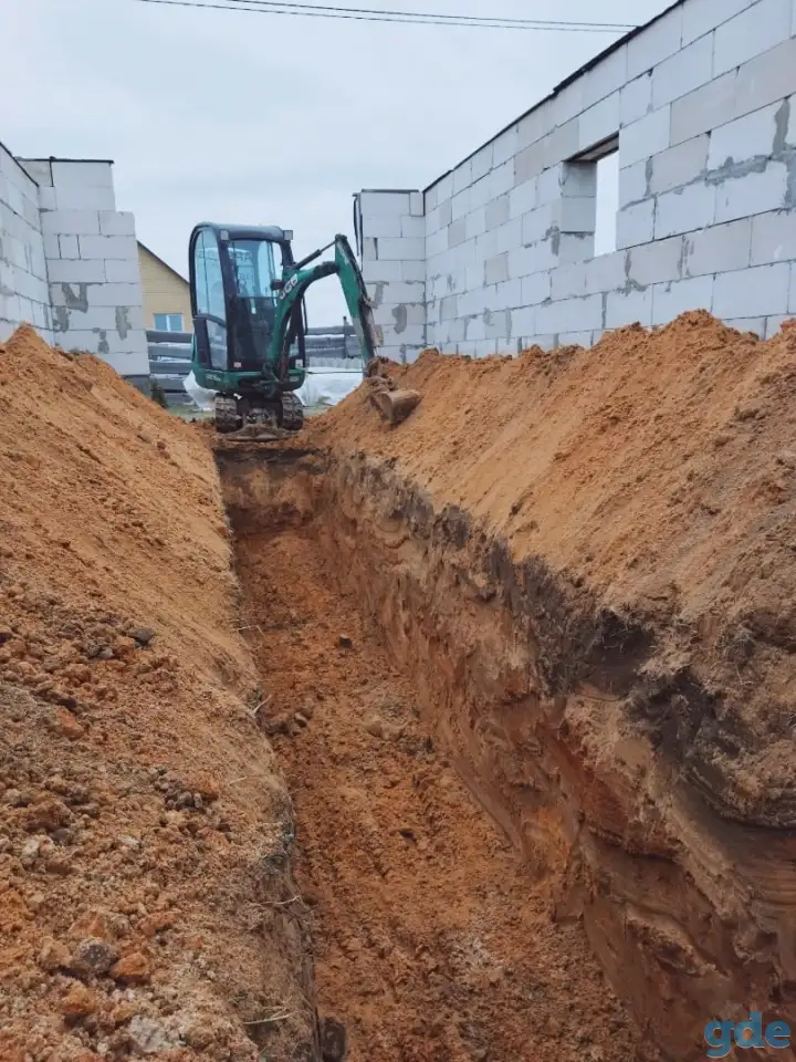 Услуги миниэкскаватора в Гомельской и Могилевской областях, фотография 8