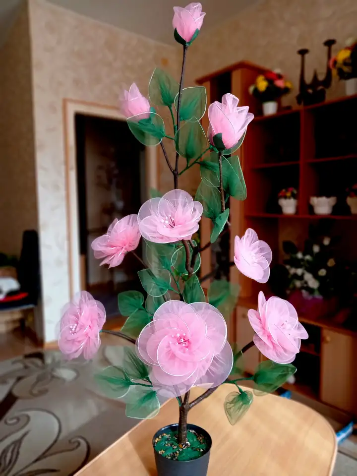 Цветы ручной работы., фотография 2