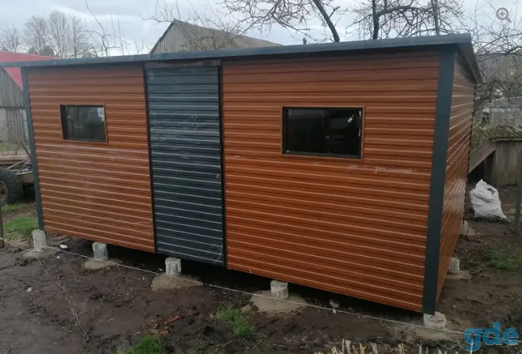 Гаражи,сараи,склады из жести, фотография 12