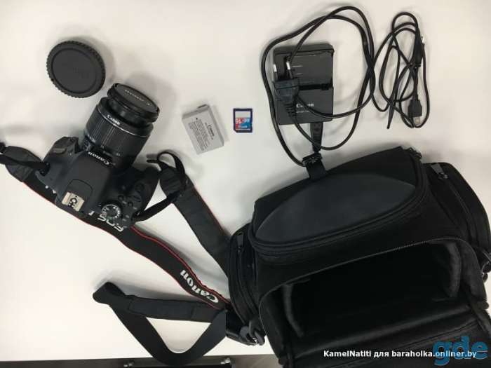 Фотоаппарат Canon EOS 600 D Kit 18-55mm IS II Полный комплект, + флэшка 16 GB Состояние отличное, как новый!, фотография 5