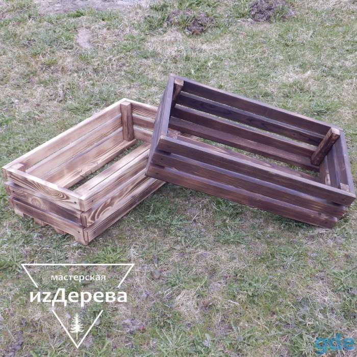 Деревянные боксы, ящики, подарочные коробки, фотография 4