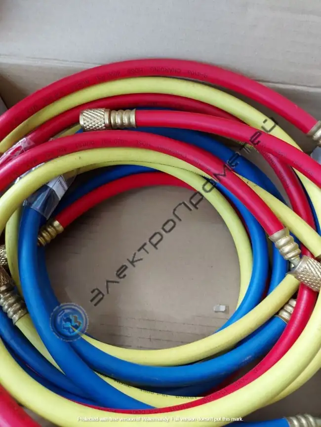 Шланг заправочный на 410й фреон R-410a 4000-850psi, фотография 1