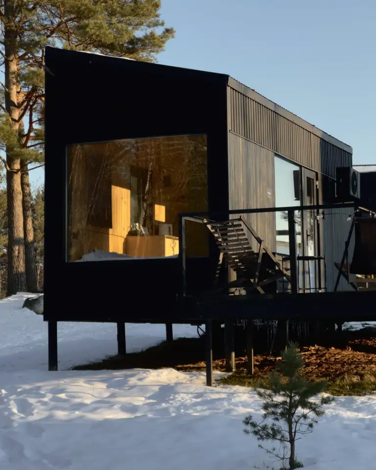 Панорамные домики Nomad Houses в аренду на Браславских озерах, Витебская область, район, Межанский сельсовет, СТ Струсто, фотография 18