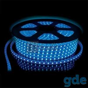 Закрытая светодиодная лента SMD 3528, 4,8W, 220V, IP68, Синий, фотография 1