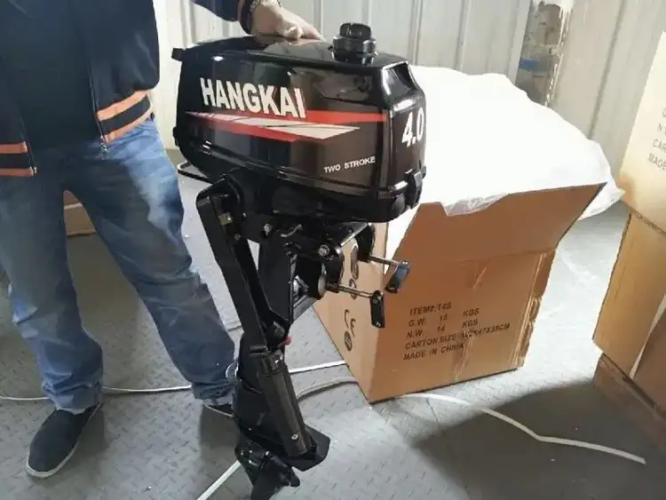 Лодочный мотор Hangkai 4.0 HP 2-х тактный, фотография 2
