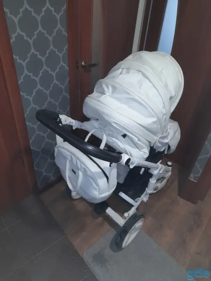 Продам коляску из экокожи Carmello 2в1, фотография 3