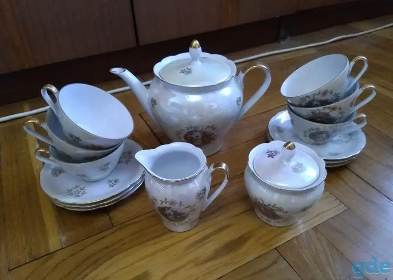 Сервиз чайный кофейный. KAHLA. GDR ГДР, фотография 1