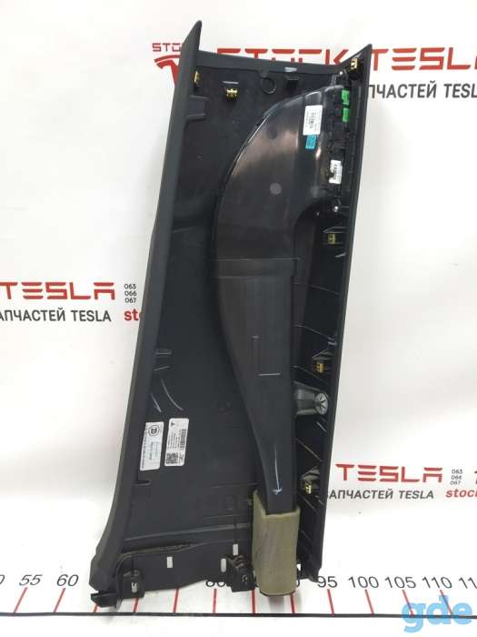 Зап. части для авто Tesla. Облицовка стойки В нижняя левая GRAPH в сборе Tesla model XHH ASY, B-, фотография 2