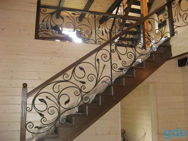 Кованые балконы, кованые перила, кованые ограждения под заказ., фотография 7