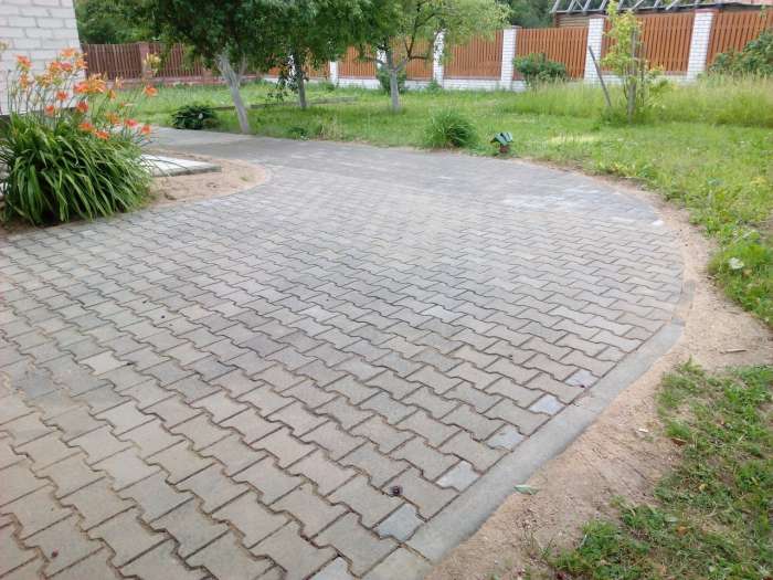 Укладка тротуарной плитки под ключ, фотография 9