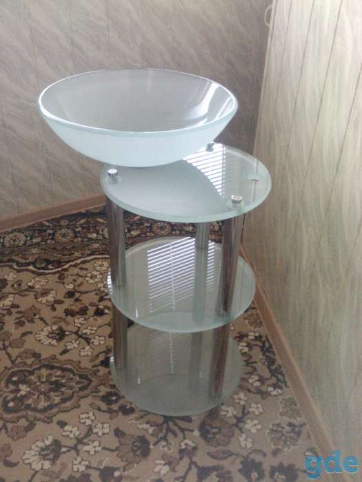 Умывальник стеклянный, фотография 3